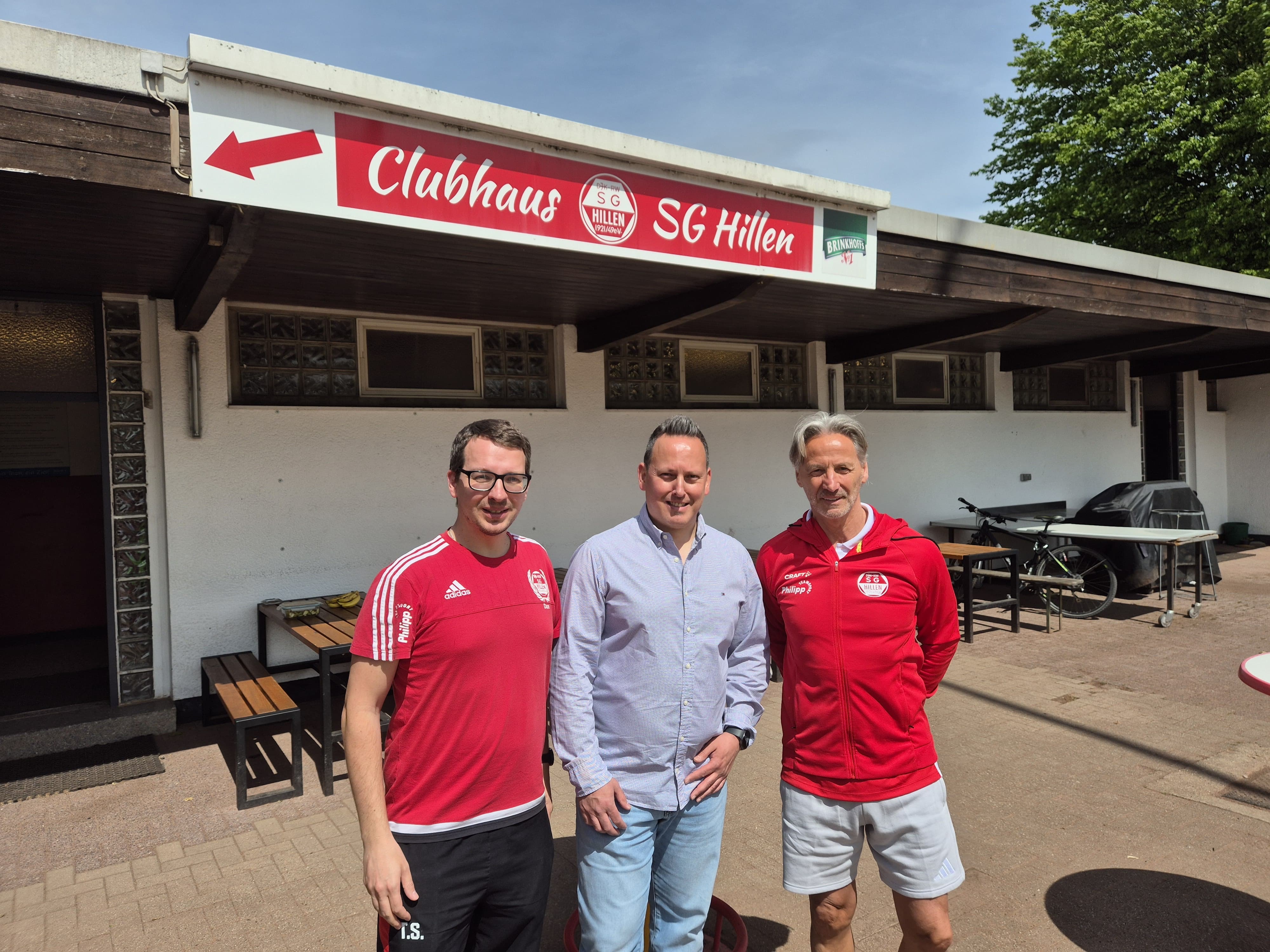 Auf dem Foto (v. l. n. r.):
Torben Stasch, Daniel Zimmer, J�rgen Schmidt